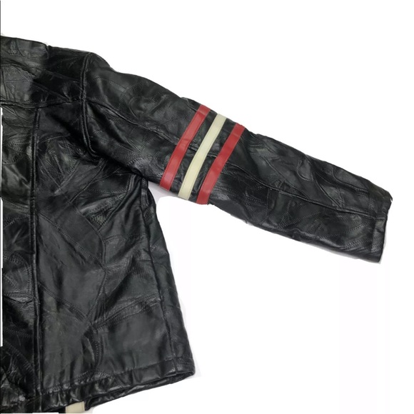 Diamond Plate Genuine Leather Mens Size 2X - Picture 7 of 9